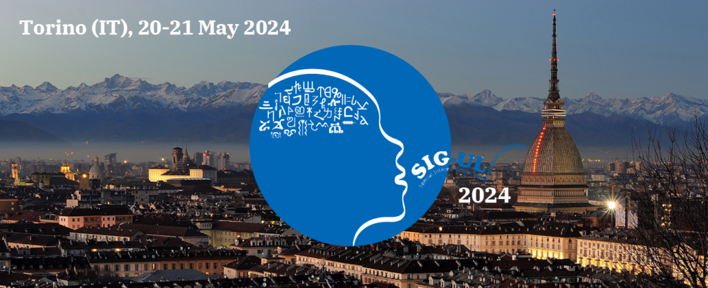 Call for Papers for SIGUL 2024